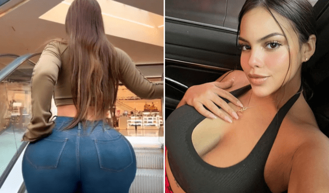 Modelo HOT pidió a aerolínea que fabrique asientos más grandes para su voluminosa retaguardia (VIDEO)