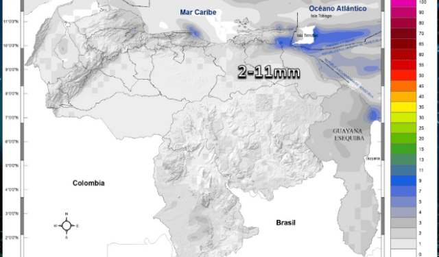 Inameh prevé escasa nubosidad en gran parte del país este #22Ene