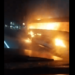 EN IMÁGENES: Reportan el incendio de un autobús en la autopista Ocumare – Charallave este #24Ene