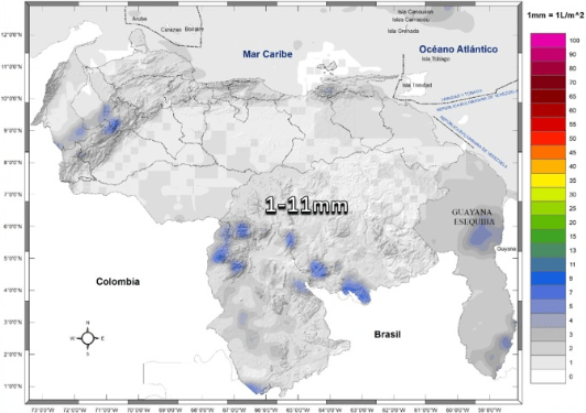 Inameh pronosticó un clima estable en Venezuela para este #31Ene