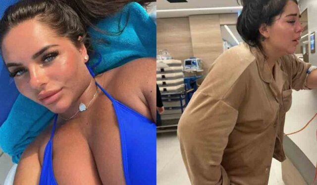 Modelo de OnlyFans casi pierde los senos tras someterse a una mala cirugía