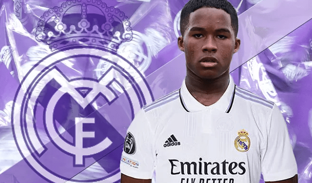 La foto: Endrick, la joya más preciada del Real Madrid está en Venezuela y entrenando en la UCV