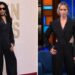 Emily Blunt lució el mismo traje que Lenny Kravitz en una divertida coincidencia