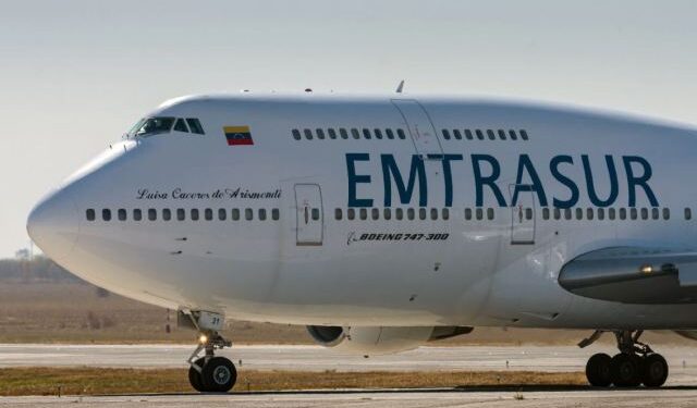 Emtrasur se reserva “acciones judiciales” por el avión decomisado en Argentina