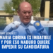 Omar González: MarÍa Corina es imbatible y por eso Maduro quiere impedir su candidatura
