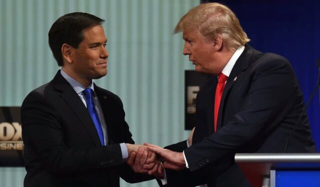 Senador de Florida Marco Rubio anuncia su apoyo a Donald Trump
