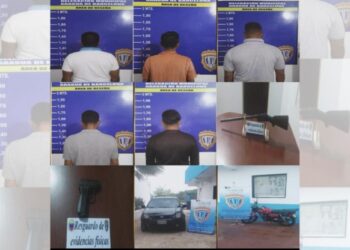 Detenidos cuatro funcionarios del Cicpc por robar en una finca de Anzoátegui