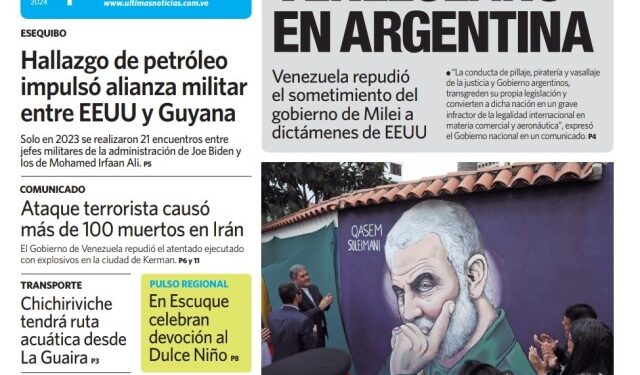 Portadas de este jueves 4 de enero de 2024