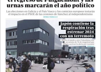 Portadas de la prensa internacional de este martes 2 de enero de 2024