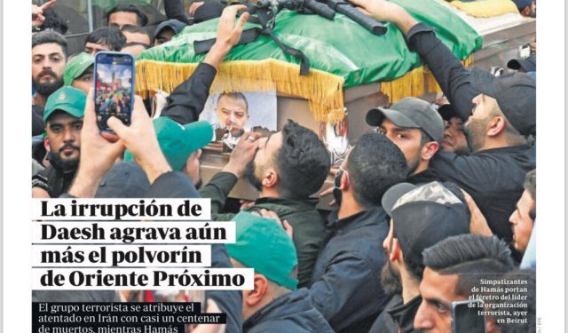 Portadas de la prensa internacional de este viernes 5 de enero de este 2024