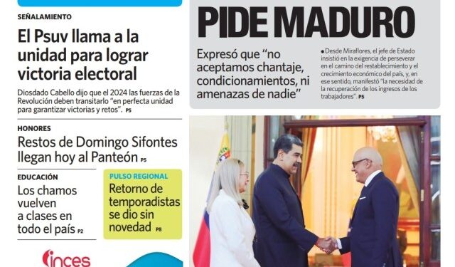 Portadas de este martes 9 de enero de 2024