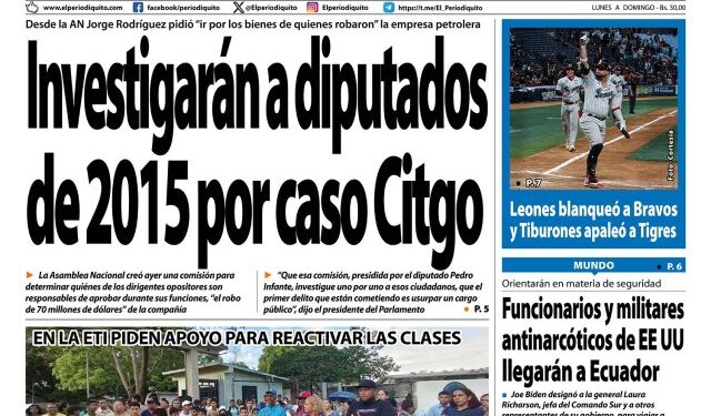 Portadas de este viernes 12 de enero de 2024