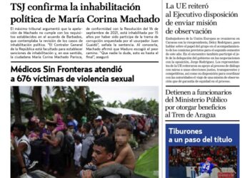 Portadas de este sábado 27 de enero de 2024