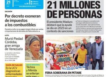 Portadas de este domingo 21 de enero de 2024