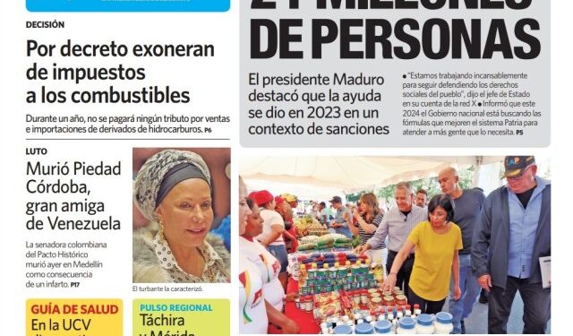 Portadas de este domingo 21 de enero de 2024