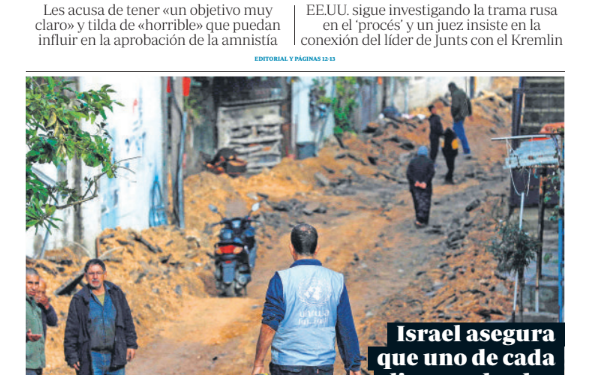 Portadas de la prensa internacional de este martes 30 de enero de 2024