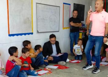 “Nuestros niños necesitan más espacios de cultura y educación”, dijo Fernando Pinilla desde Los Salias