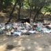 Basura por doquier a escasos metros de la Jefatura Civil de Macuto