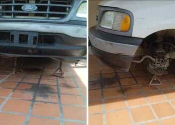 Vida de pacientes en Altamira de Barinas depende de dos cauchos que le faltan a la ambulancia