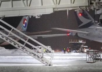 Otro accidente en Japón: un avión con 289 pasajeros impactó contra el ala de una aeronave estacionada