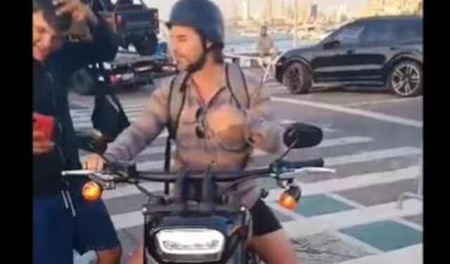 Las vacaciones de Lacalle Pou: se paseó en su Harley Davidson sin escoltas y hasta compartió con turistas