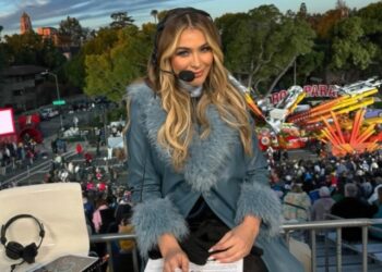 Migbelis Castellanos brilló nuevamente en el Desfile de las Rosas