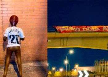 Juez informó sobre la apertura de un juicio a los acusados de colgar un muñeco de Vinicius en Madrid