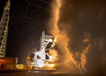 El módulo lunar estadounidense Peregrine desapareció en el Pacífico tras su reingreso a la tierra