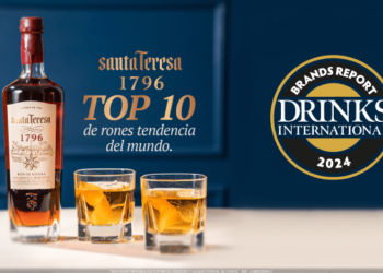 Santa Teresa 1796 en el top 10 de los rones tendencia en el mundo