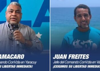 Luis Camacaro y Juan Freites, fueron presentados en el Palacio de Justicia de Caracas