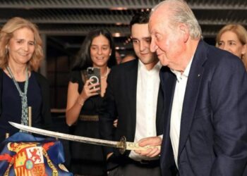 La emotiva fiesta de cumpleaños del Rey Juan Carlos en su casa de Abu Dabi (Fotos)
