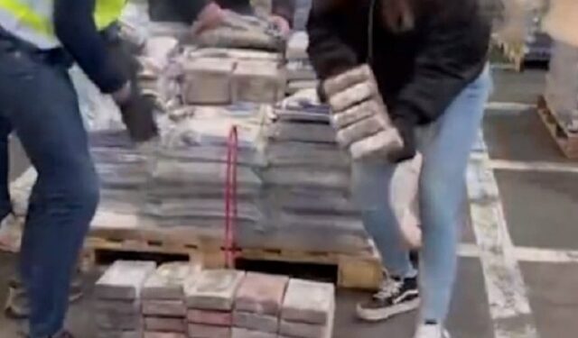 Cae en España una banda acusada de introducir desde Colombia 2,5 toneladas de cocaína