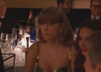 La reacción de Taylor Swift a la broma que Jo Koy hizo sobre ella en los Globos de Oro