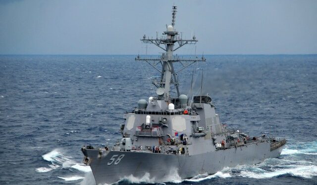 Destructor de EEUU derribó dron de los hutíes en el mar Rojo