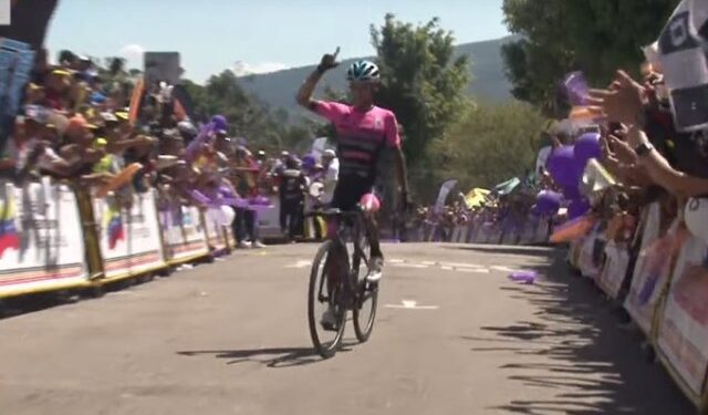 El venezolano Luis Mora ganó la séptima y penúltima etapa de la Vuelta al Táchira