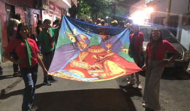 Comunidad Sorocaima celebró la llegada de los Reyes Magos por segundo año consecutivo (Imágenes)