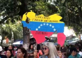 Docentes en Lara iniciaron el 2024 en las calles para exigir contratación colectiva