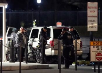 Estrelló un carro contra las rejas de la Casa Blanca y todo acabó de la peor manera para él