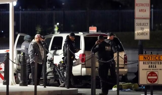 Estrelló un carro contra las rejas de la Casa Blanca y todo acabó de la peor manera para él