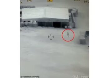 El sorprendente VIDEO que muestra un Ovni en forma de medusa sobrevolando base militar estadounidense
