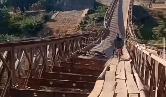 Gobernantes se olvidaron de reconstruir el puente de Paso El Caballo en Calabozo-Guárico