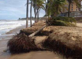 Playas y vías de Puerto Píritu en riesgo por fenómenos marinos
