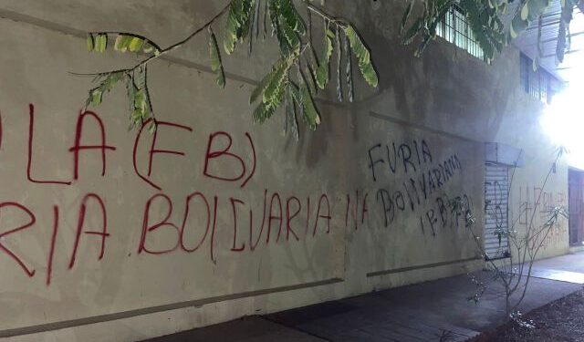 En marcha “Plan Furia Bolivariana”: Vandalizan sedes de Primero Justicia y Colegio de Ingenieros en Puerto Ordaz