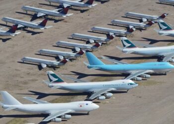 Otro incidente con un Boeing: un 757 perdió rueda del tren delantero al intentar despegar en Atlanta