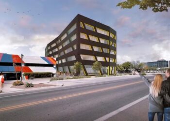 Inspirado en Mario Bros: Así es Rainbow Road, el nuevo edificio de departamentos en Arizona