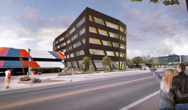 Inspirado en Mario Bros: Así es Rainbow Road, el nuevo edificio de departamentos en Arizona