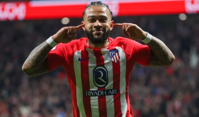 Depay metió al Atlético de Madrid en semifinales de la Copa del Rey