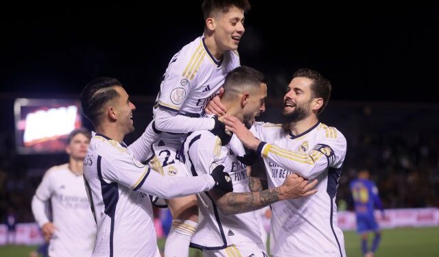 Real Madrid selló en dos minutos su boleto a octavos de la Copa del Rey