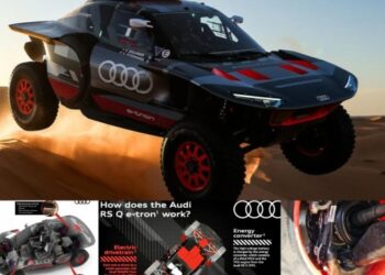 Audi RS Q e-tron: así funciona la bestia electrificada con la que Sainz ha domado el Dakar