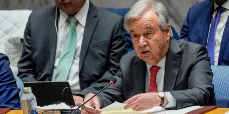 ONU: inaceptable que Israel rechace solución de dos estados con los palestinos